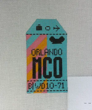 * Hedgehog Needlepoint HH1MCO Orlando