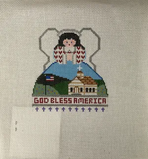 * Painted Pony 398AB God Bless America Angel
