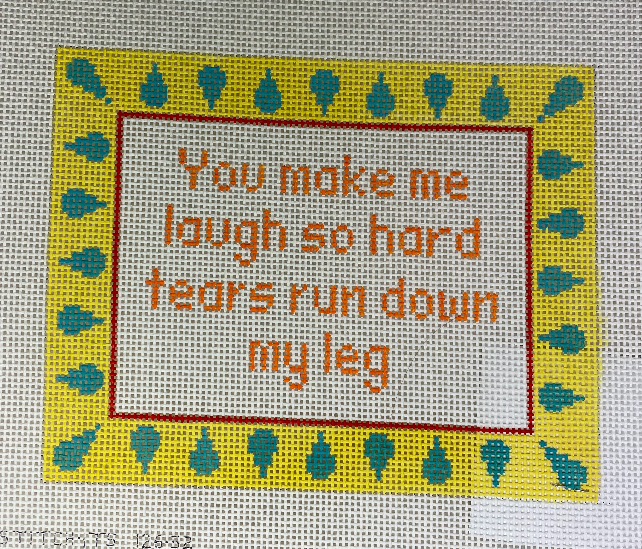 * Stitch Its 126-52 You make me Laugh so hard...