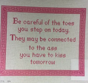 * Stitch Its 134 Be Careful of the Toes