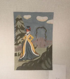 * The Plum Stitchery WW004 Fox and Gate