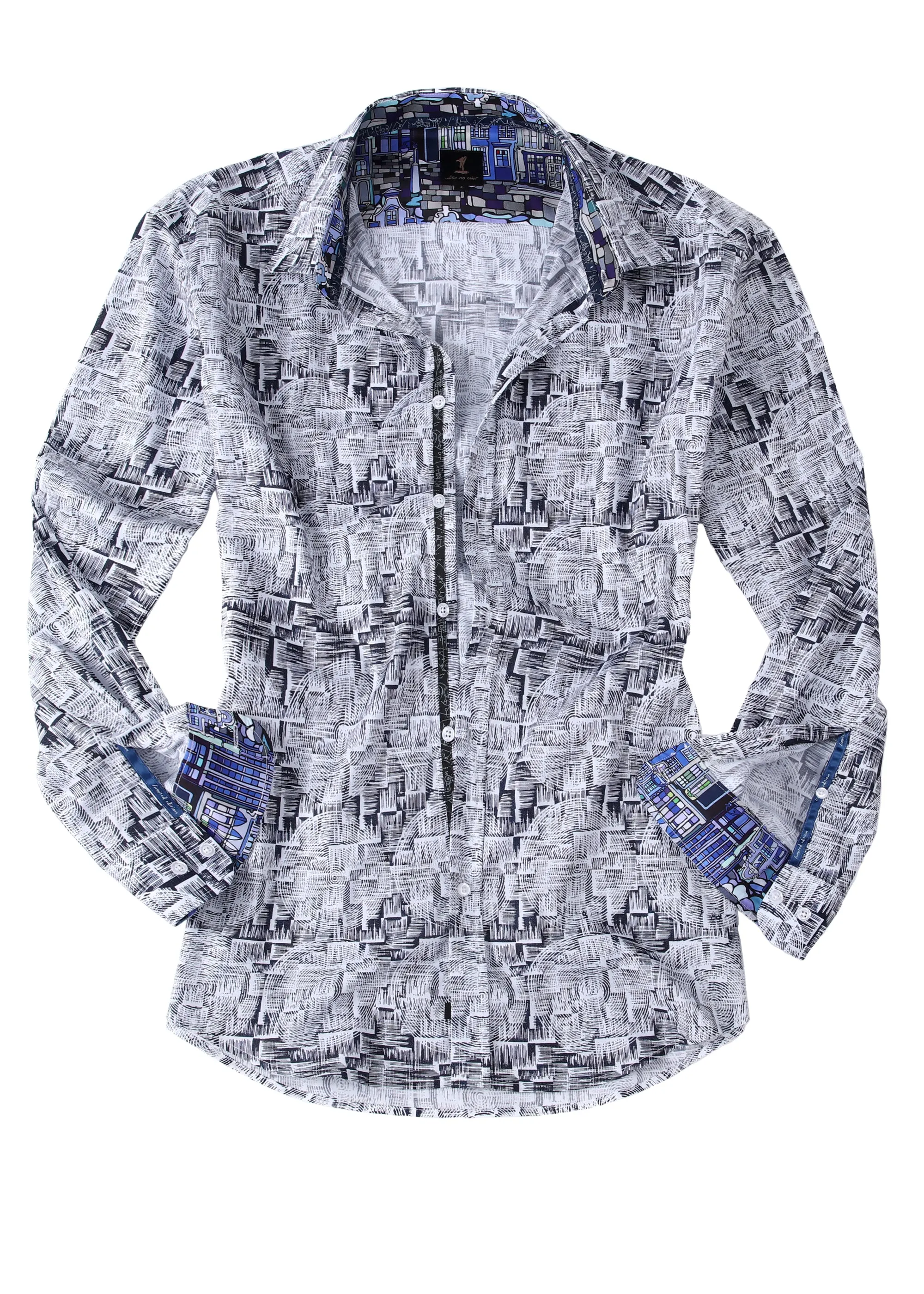 1 Like No Other Daire Long Sleeve Casual Shirt