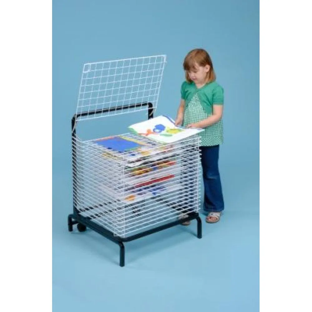 20 Shelf Spring Loaded Drying Rack