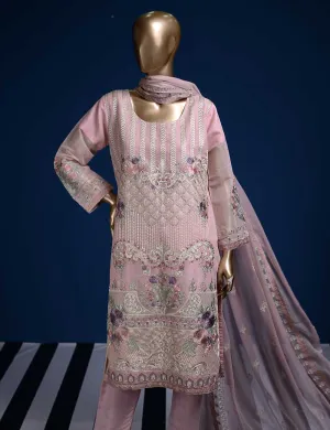 3 Pc Khaddi Lawn Unstitched Embroidered Dress (TP-10)