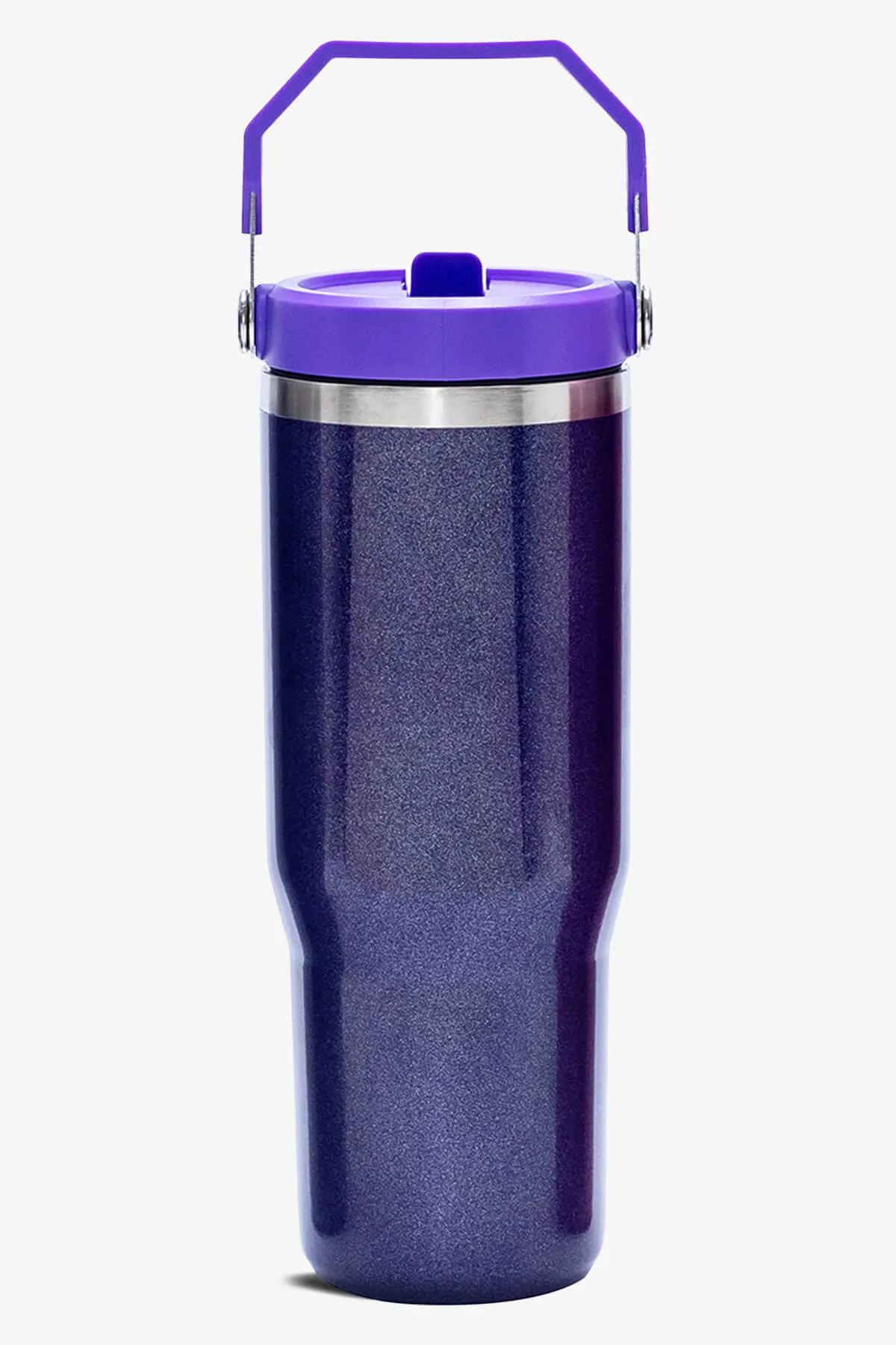 30 oz Pearl Tumbler with Handle and Flip Straw