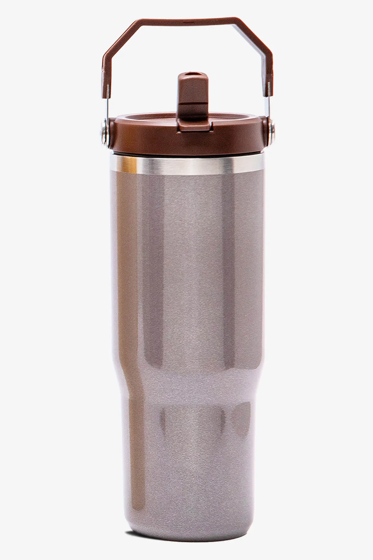 30 oz Pearl Tumbler with Handle and Flip Straw