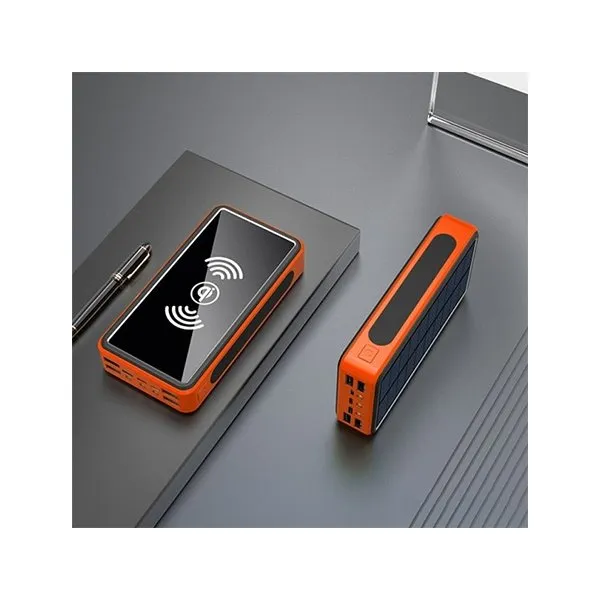 30000 mAh Wireless Solar Power Bank