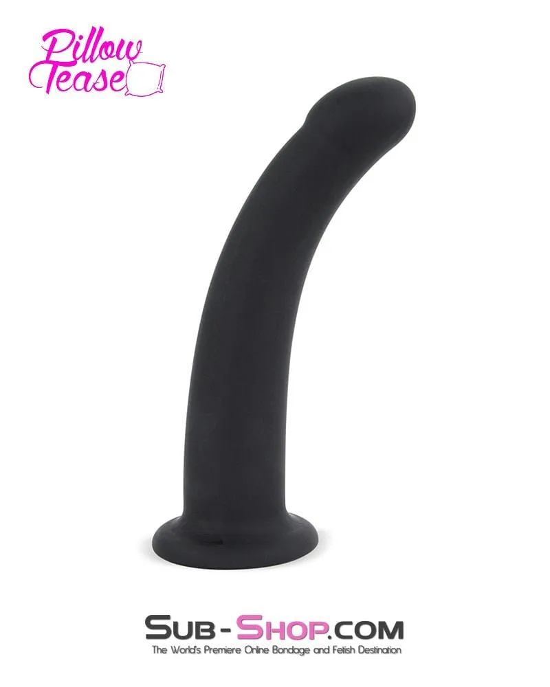 6171M      G Spot Pegger Strap On Silicone Dildo and Soft Harness Set