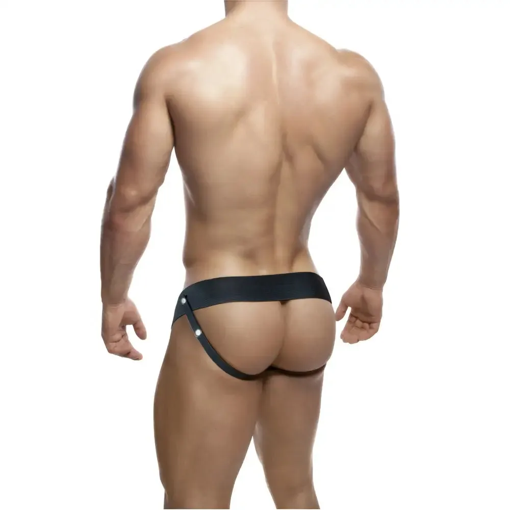 7 Inch Dr. Skin Hollow Strap on Vanilla