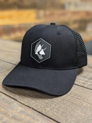 ABO Outfitters Mesh Snapback - Rubber/Black