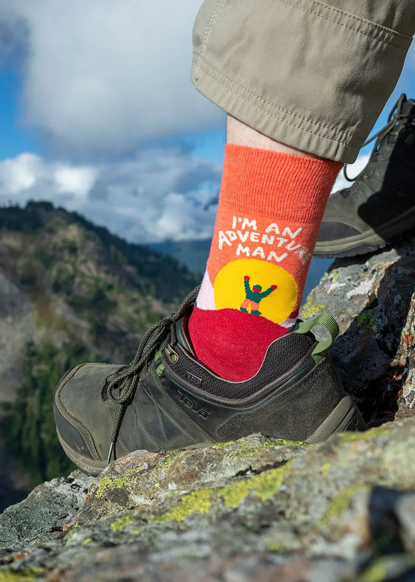Adventure Man Men's Socks