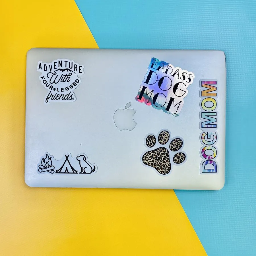 Adventure With Four Legged Friends Vinyl Sticker