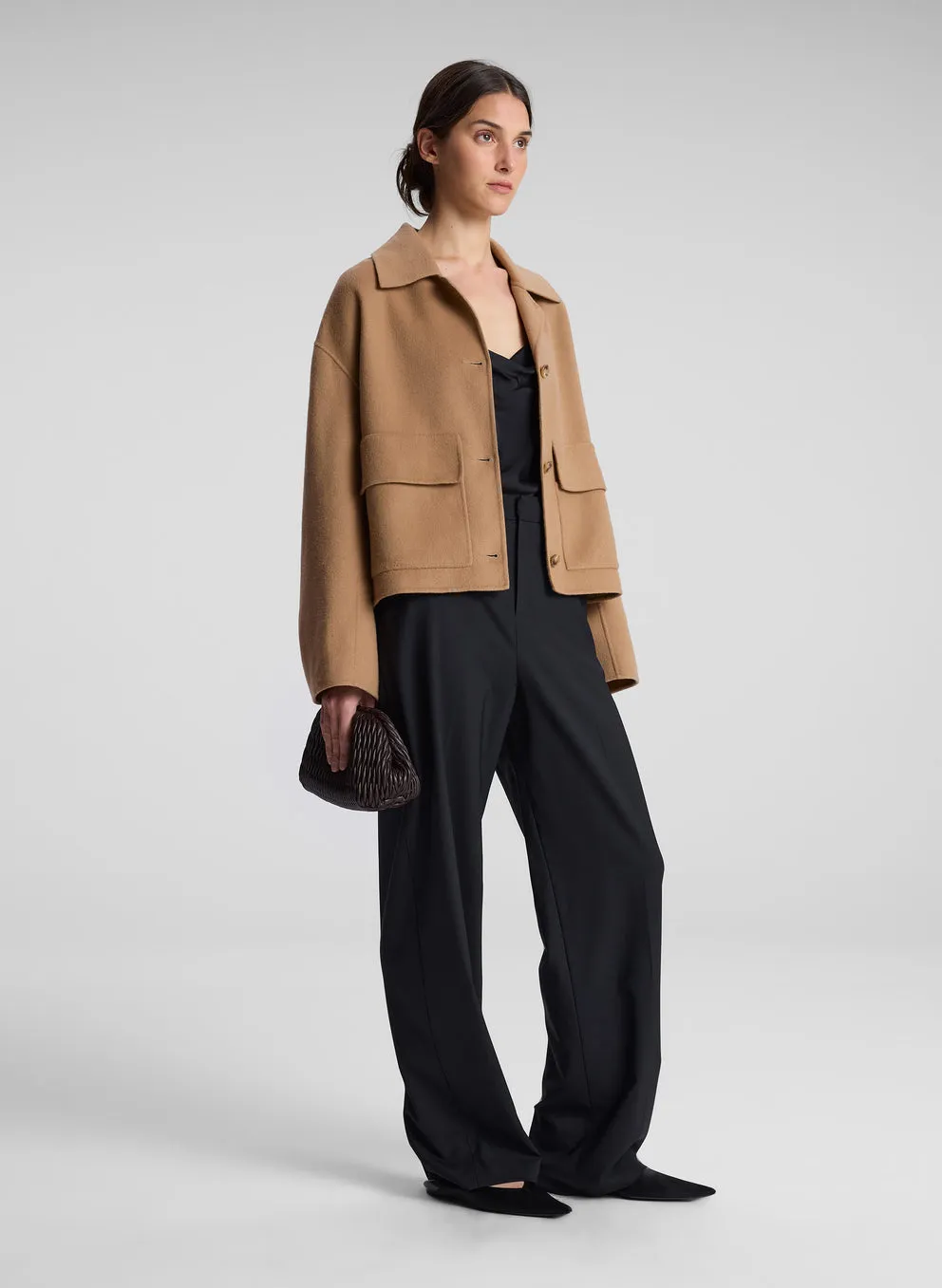 A.L.C -  Winston Wool Cashmere Jacket - Camel