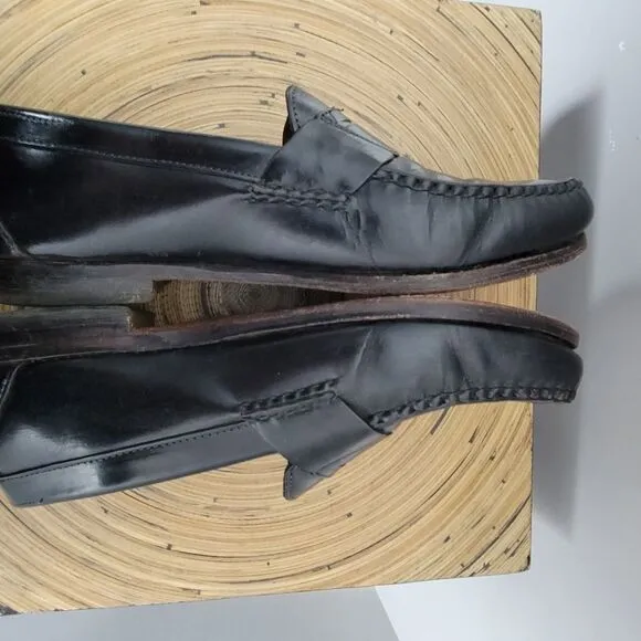Allen Edmonds Men's Blacl Penny Loafer Leather Size 11