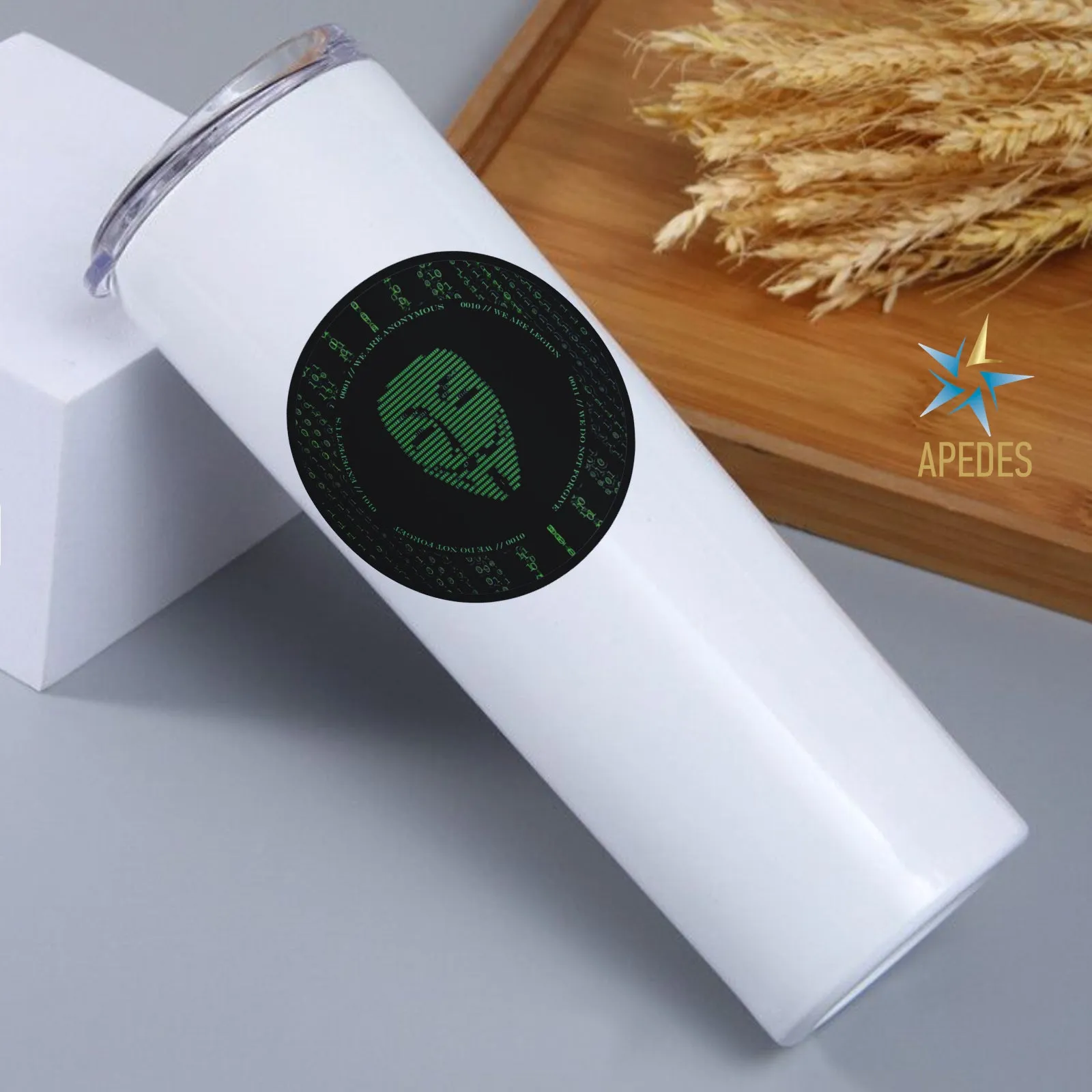 Anonymous Stainless Steel Skinny Tumbler 20 OZ