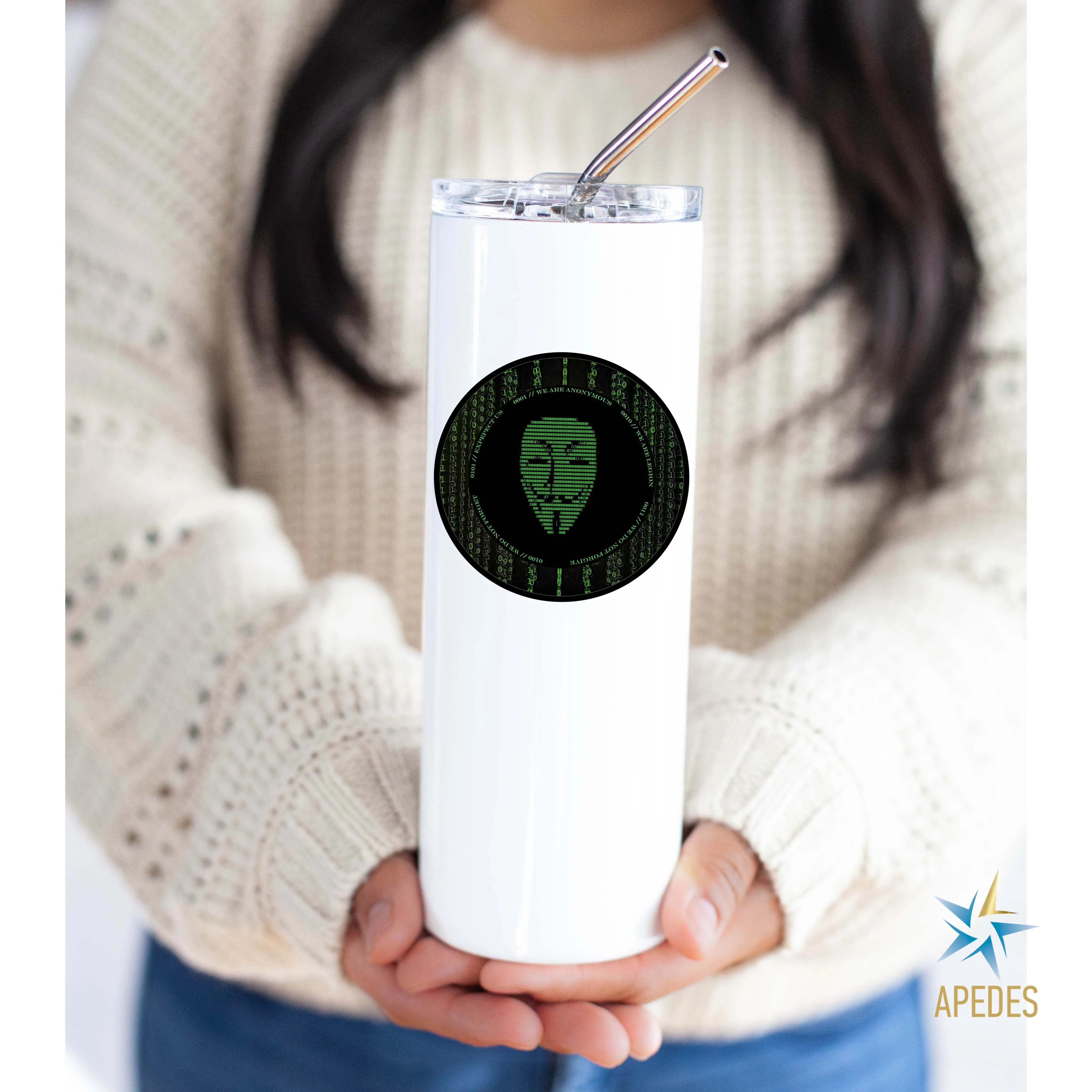Anonymous Stainless Steel Skinny Tumbler 20 OZ