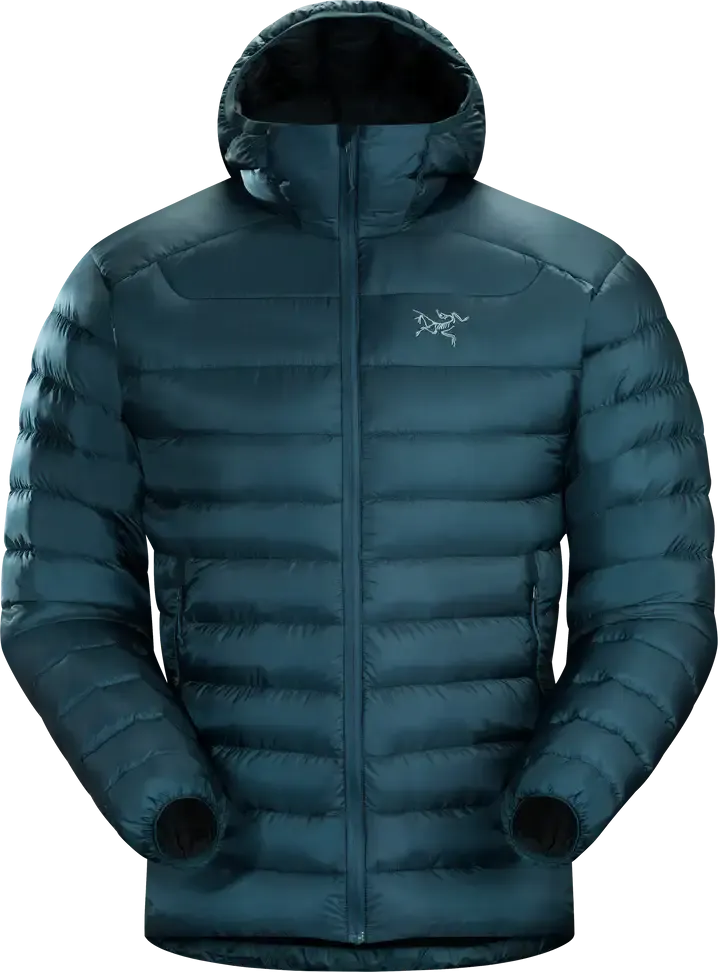 Arcteryx Cerium LT Mens Down Hooded Jacket - Cobalt Moon