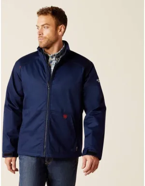 Ariat Men's Flame Resistant Basic Waterproof Insulated Jacket Navy - 10052908