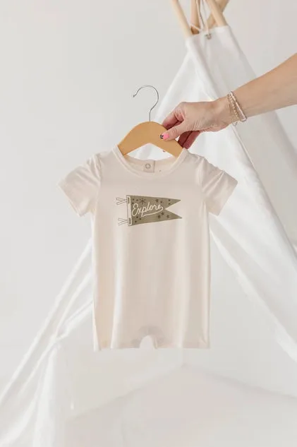 Baby Tee Romper - Assorted Styles