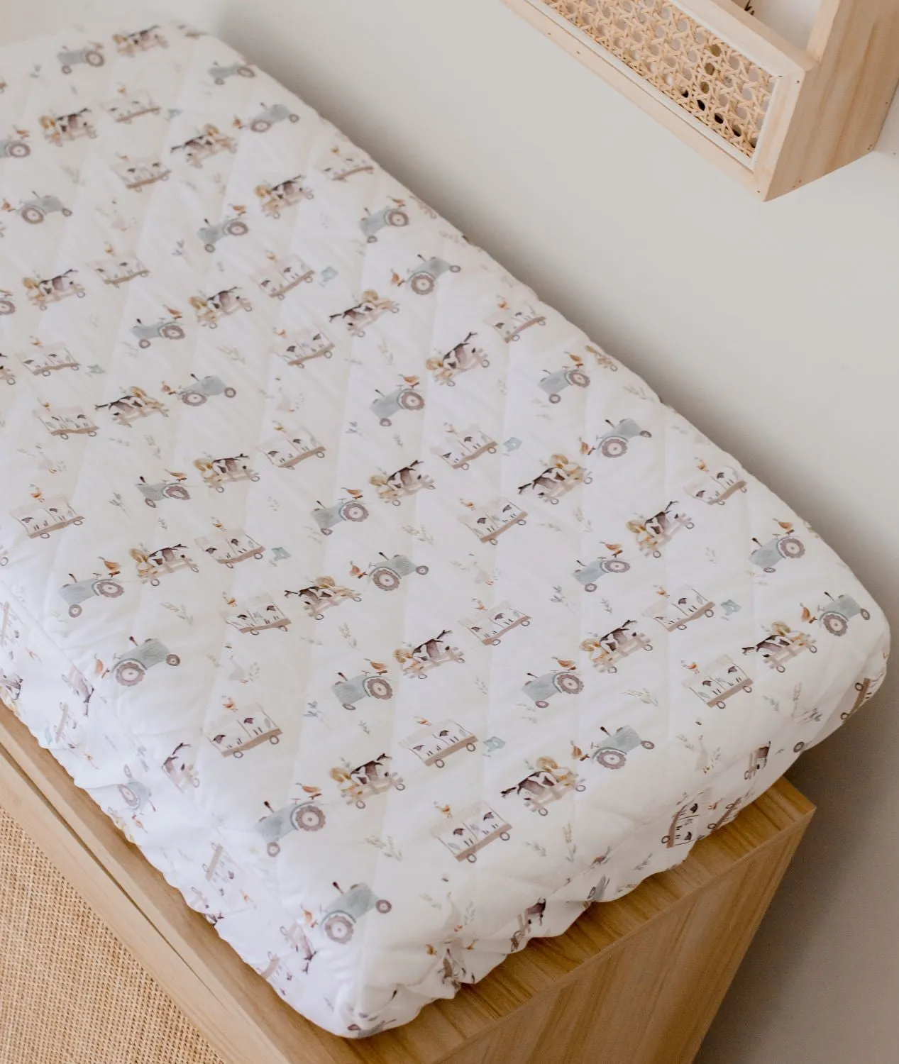 Bambella Waterproof Bassinet Sheet | Oakwood Farm