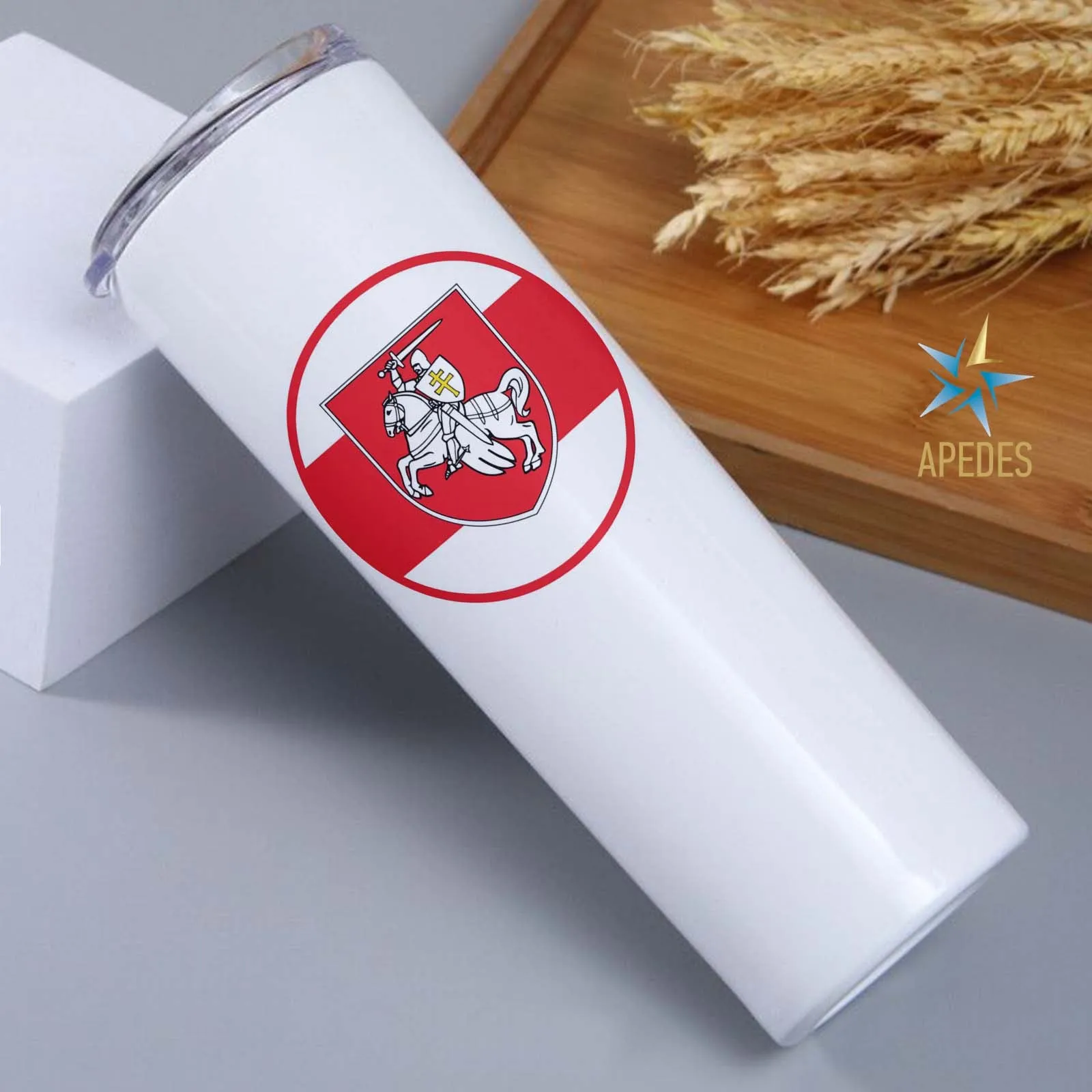 Belarus Pogonya Stainless Steel Skinny Tumbler 20 OZ