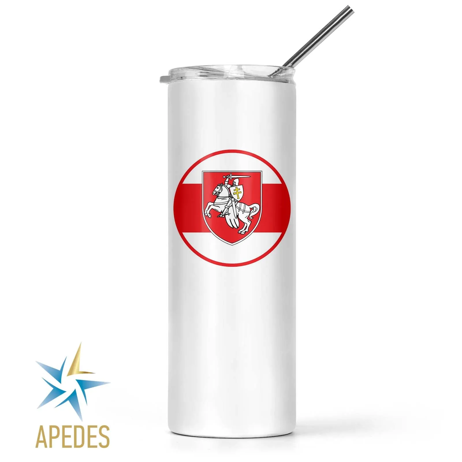 Belarus Pogonya Stainless Steel Skinny Tumbler 20 OZ