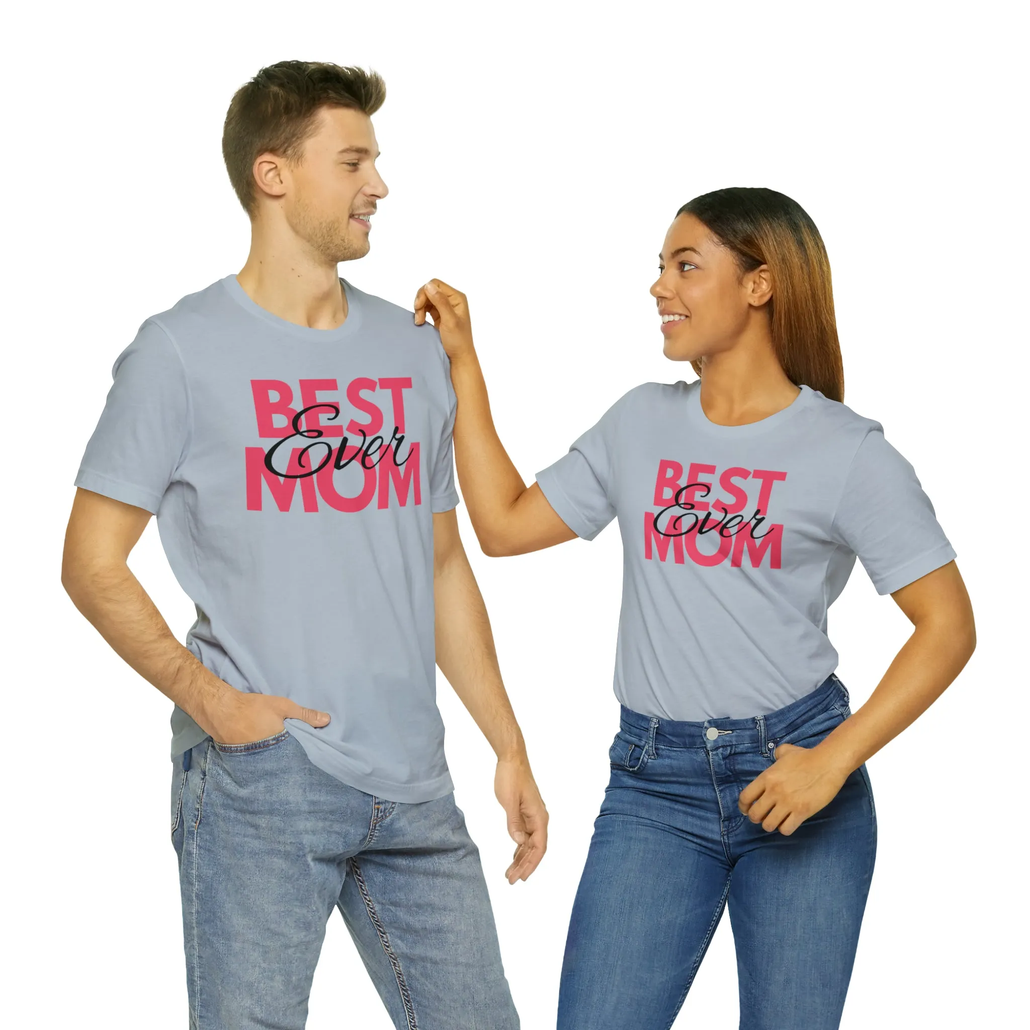 Best Mom Ever T-Shirt | Bestie Mom Tee |  Bella Canvas 3001 Unisex |  Mother Short Sleeve Tshirt
