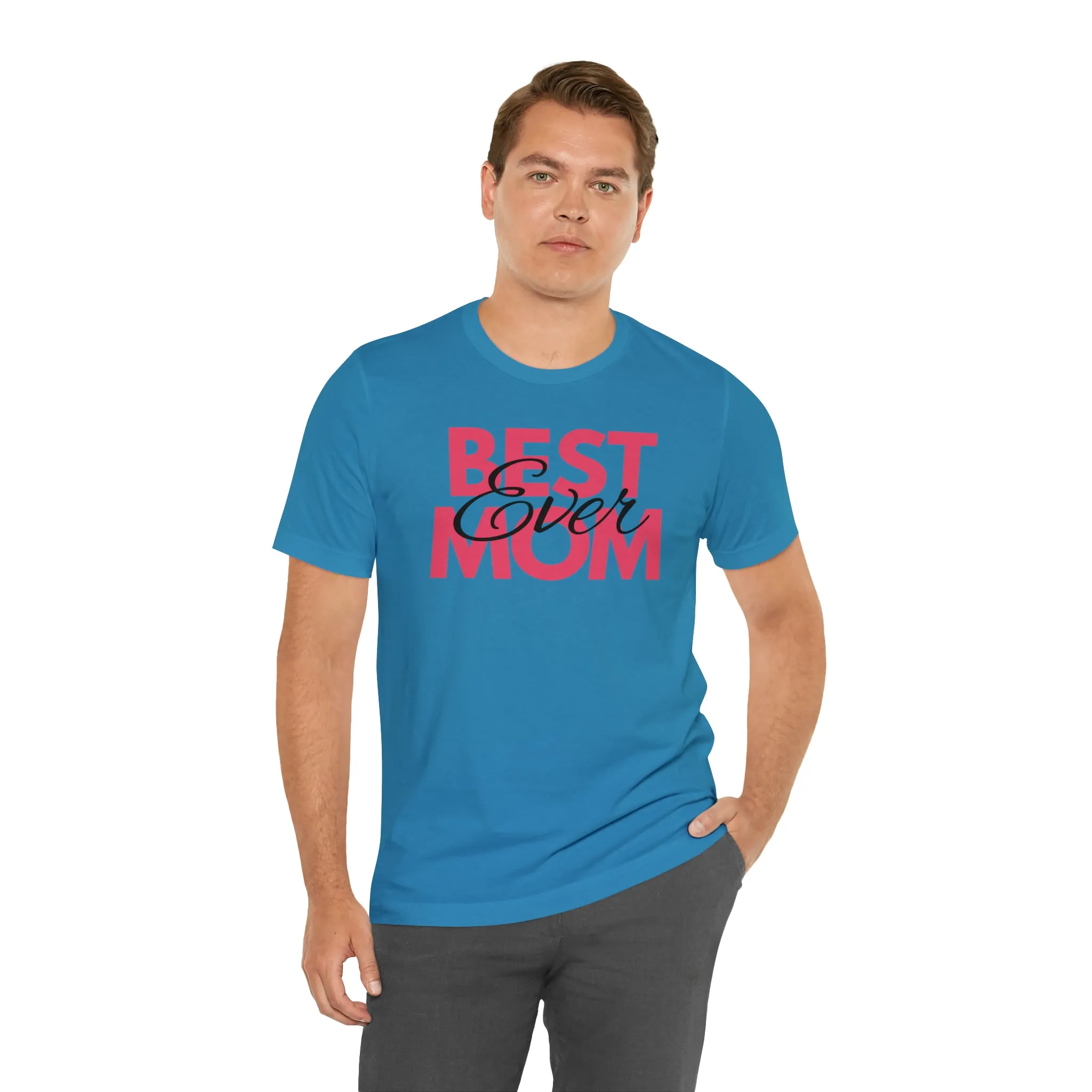 Best Mom Ever T-Shirt | Bestie Mom Tee |  Bella Canvas 3001 Unisex |  Mother Short Sleeve Tshirt