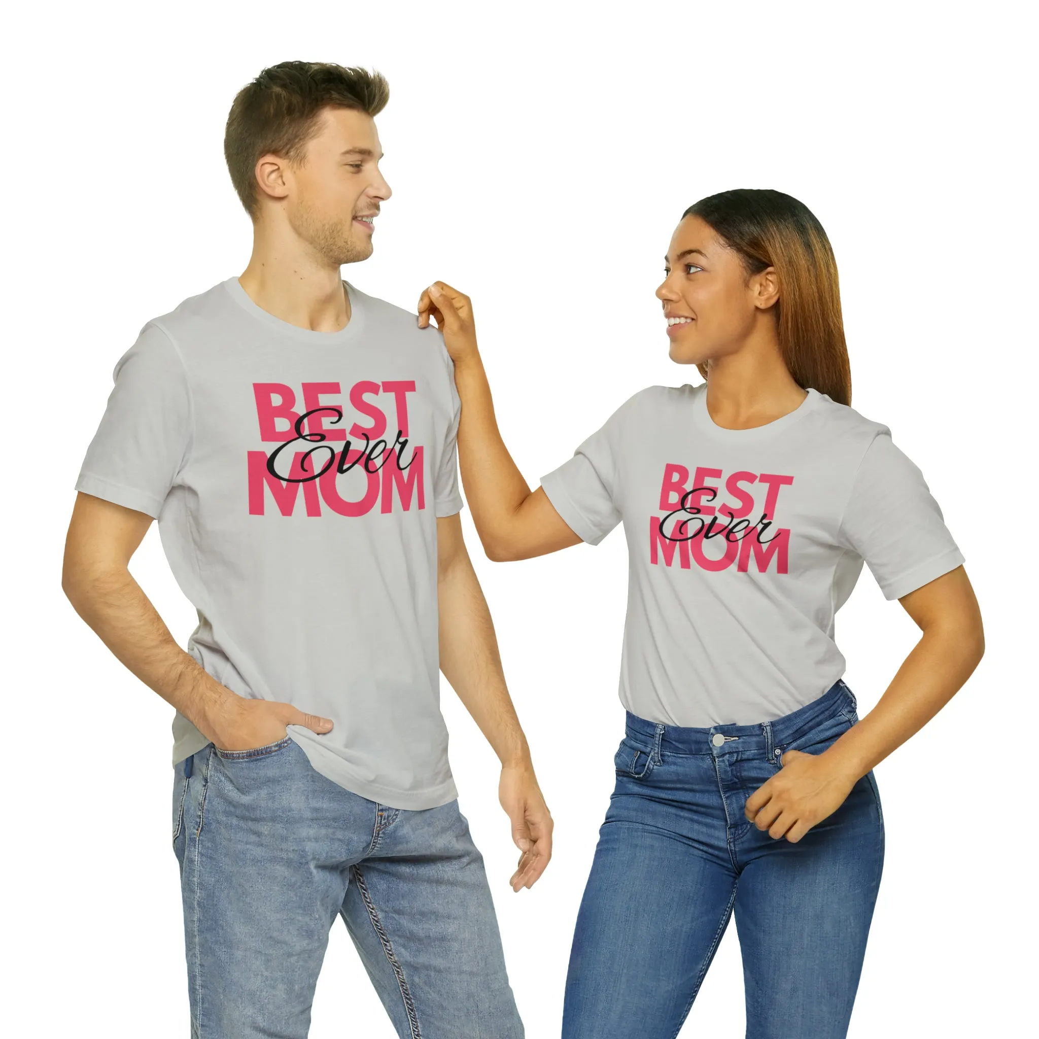 Best Mom Ever T-Shirt | Bestie Mom Tee |  Bella Canvas 3001 Unisex |  Mother Short Sleeve Tshirt