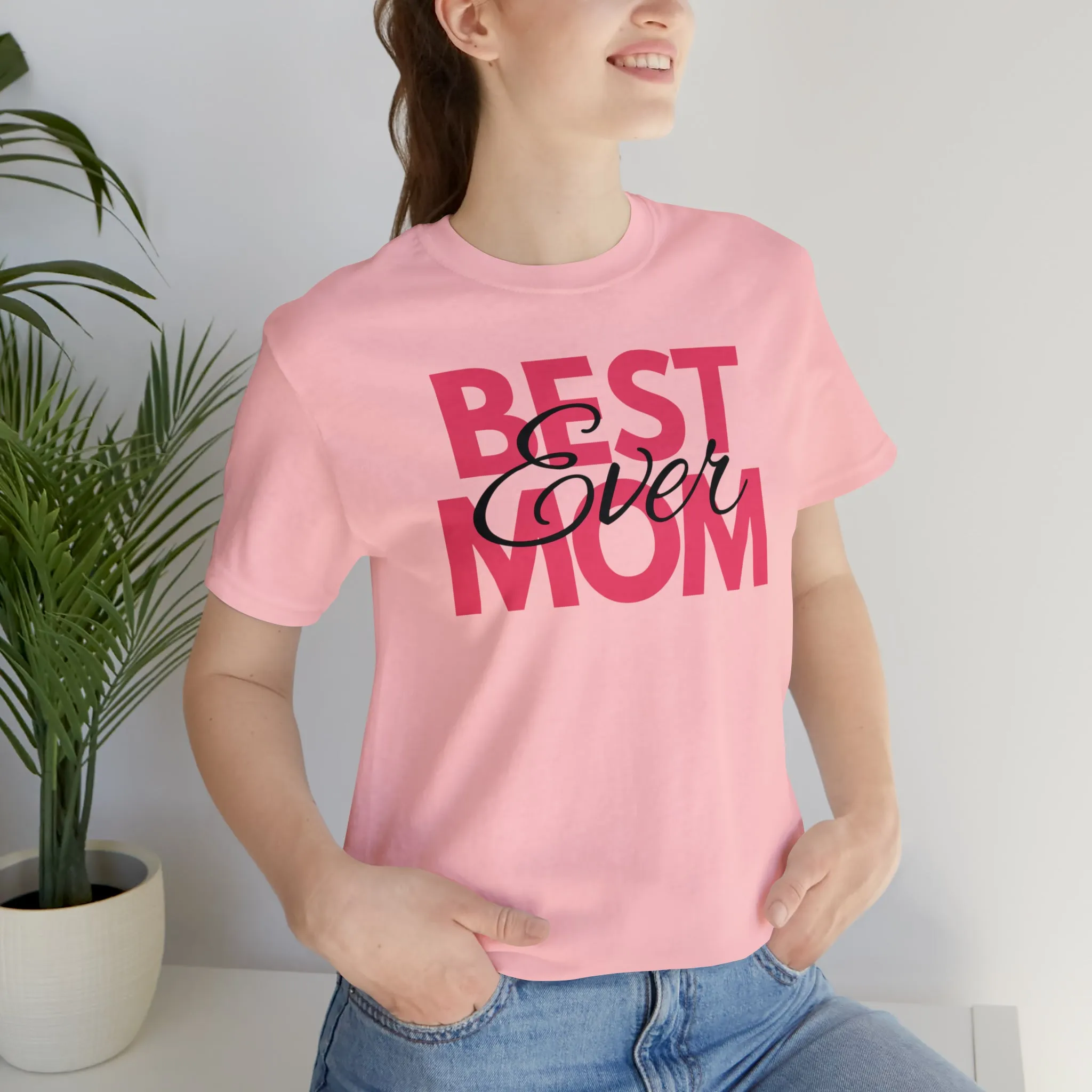 Best Mom Ever T-Shirt | Bestie Mom Tee |  Bella Canvas 3001 Unisex |  Mother Short Sleeve Tshirt