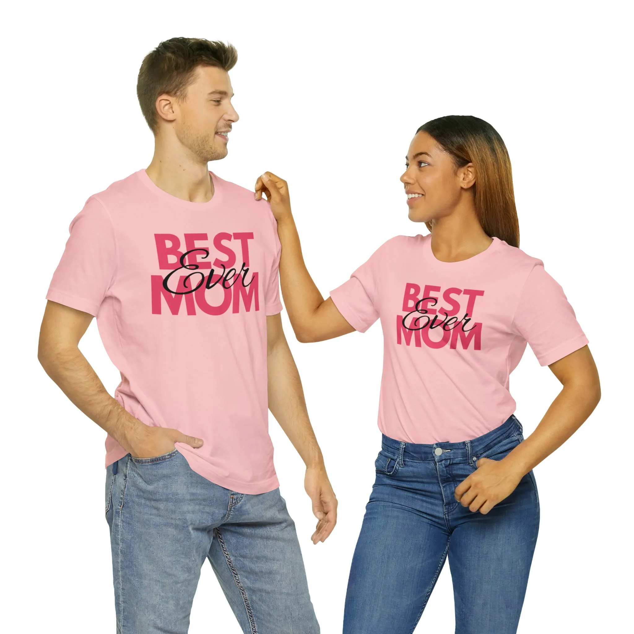 Best Mom Ever T-Shirt | Bestie Mom Tee |  Bella Canvas 3001 Unisex |  Mother Short Sleeve Tshirt