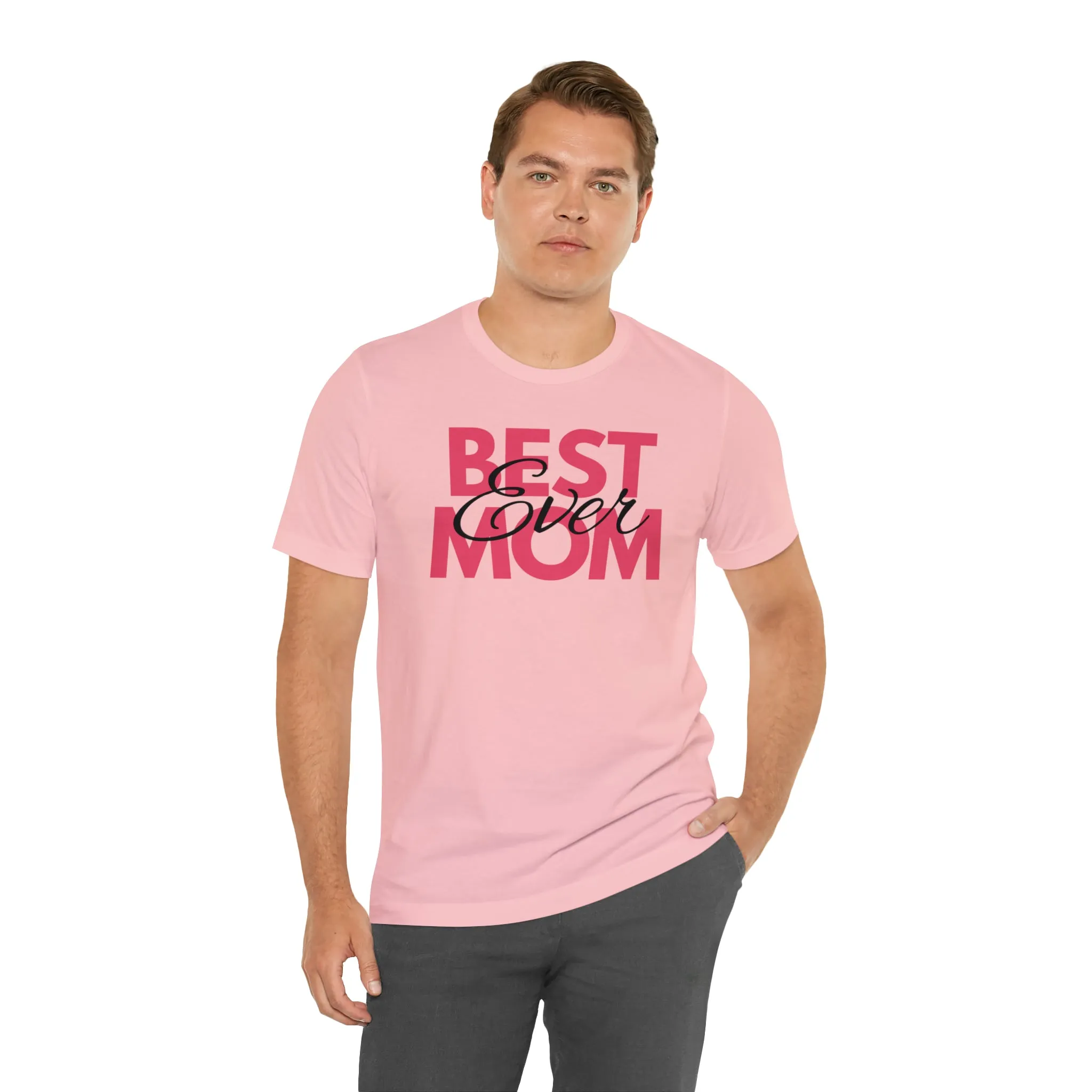 Best Mom Ever T-Shirt | Bestie Mom Tee |  Bella Canvas 3001 Unisex |  Mother Short Sleeve Tshirt