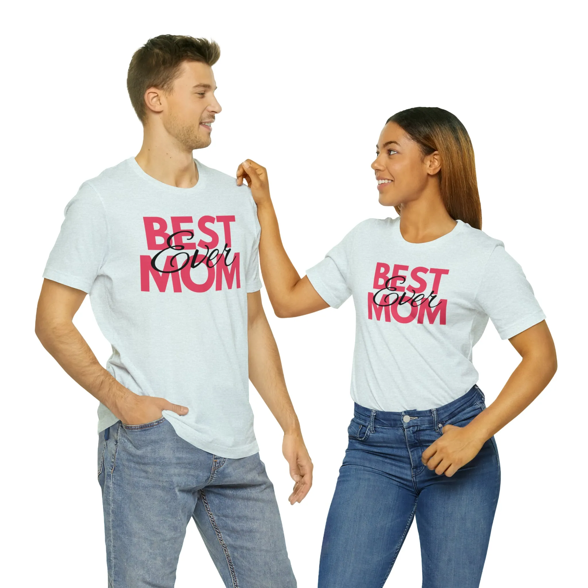 Best Mom Ever T-Shirt | Bestie Mom Tee |  Bella Canvas 3001 Unisex |  Mother Short Sleeve Tshirt