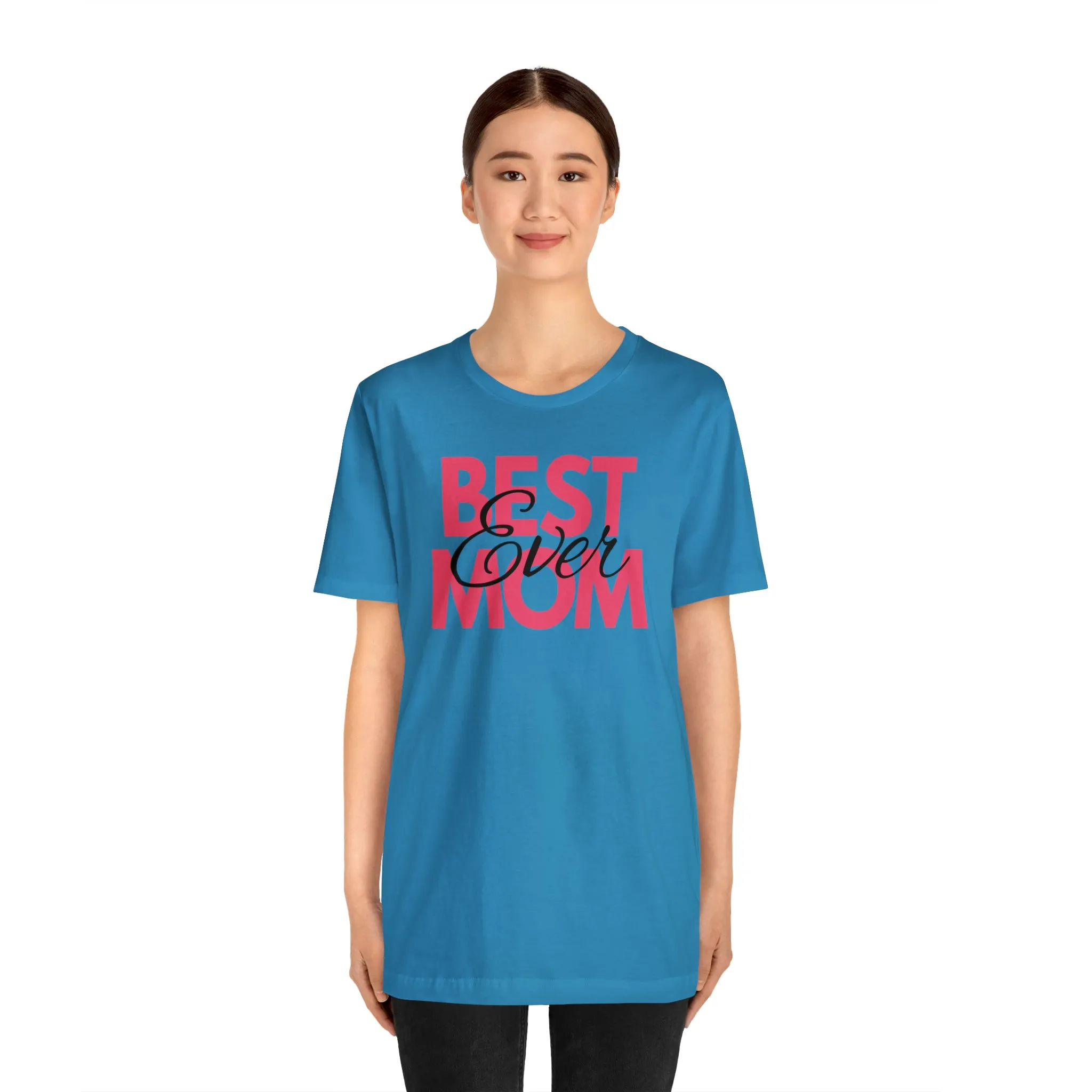 Best Mom Ever T-Shirt | Bestie Mom Tee |  Bella Canvas 3001 Unisex |  Mother Short Sleeve Tshirt