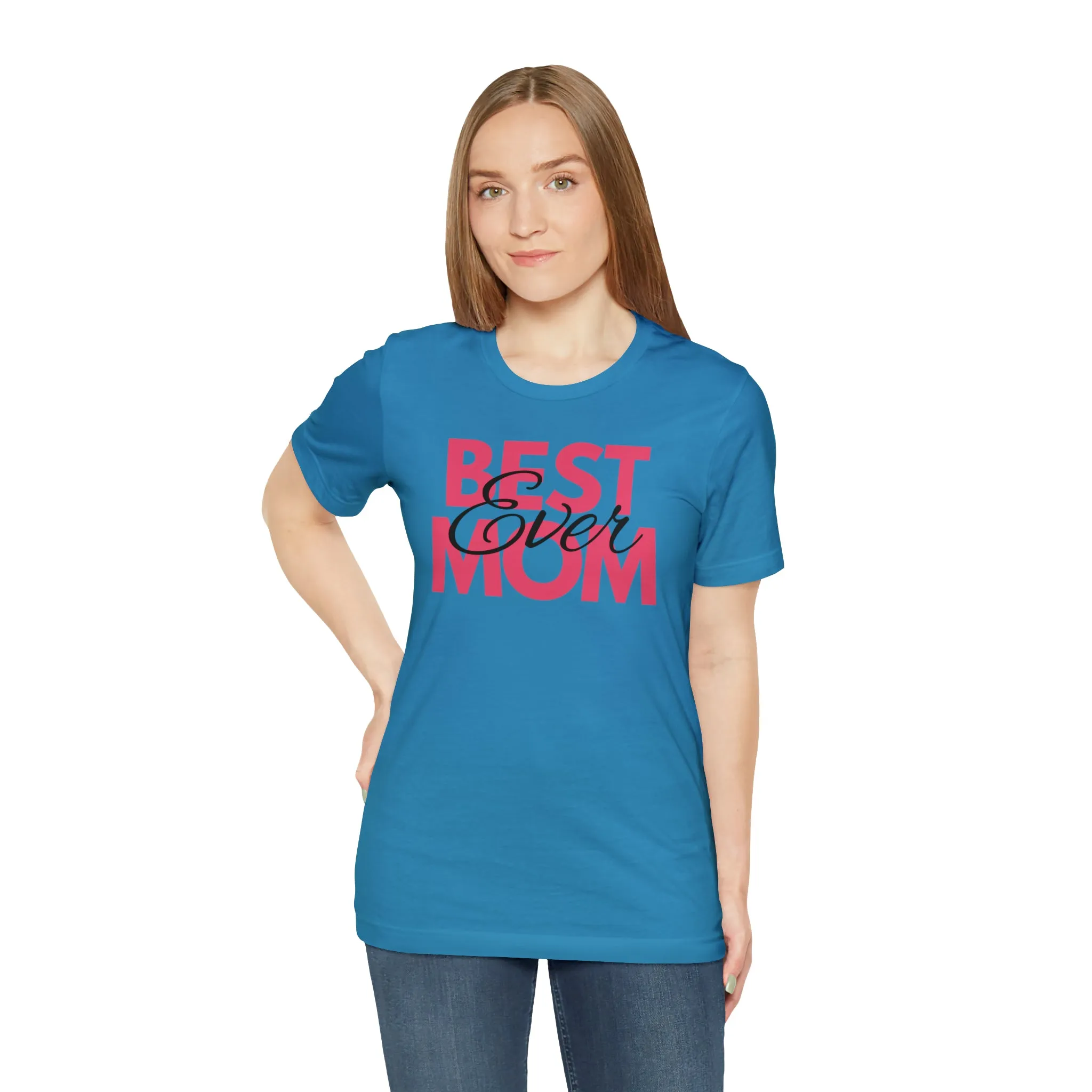 Best Mom Ever T-Shirt | Bestie Mom Tee |  Bella Canvas 3001 Unisex |  Mother Short Sleeve Tshirt