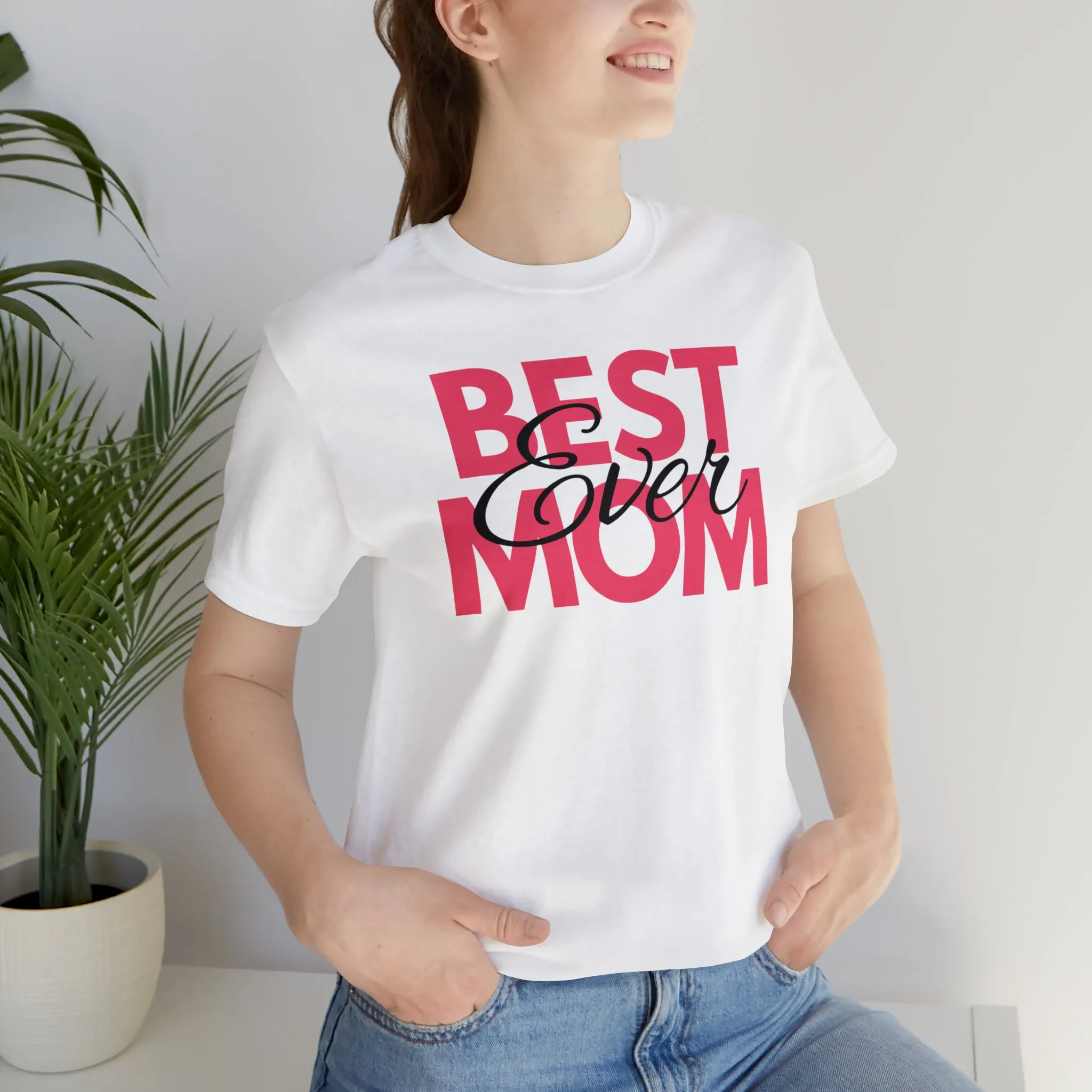 Best Mom Ever T-Shirt | Bestie Mom Tee |  Bella Canvas 3001 Unisex |  Mother Short Sleeve Tshirt