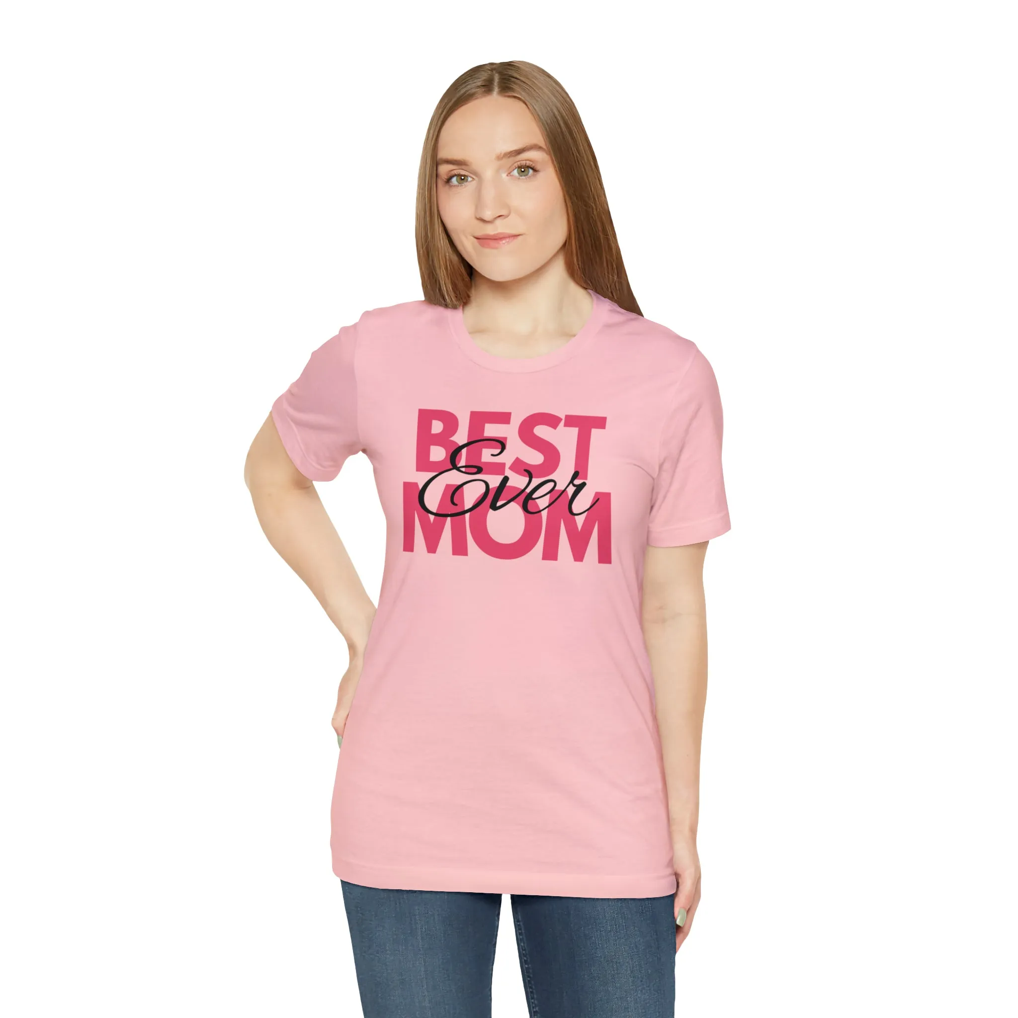 Best Mom Ever T-Shirt | Bestie Mom Tee |  Bella Canvas 3001 Unisex |  Mother Short Sleeve Tshirt