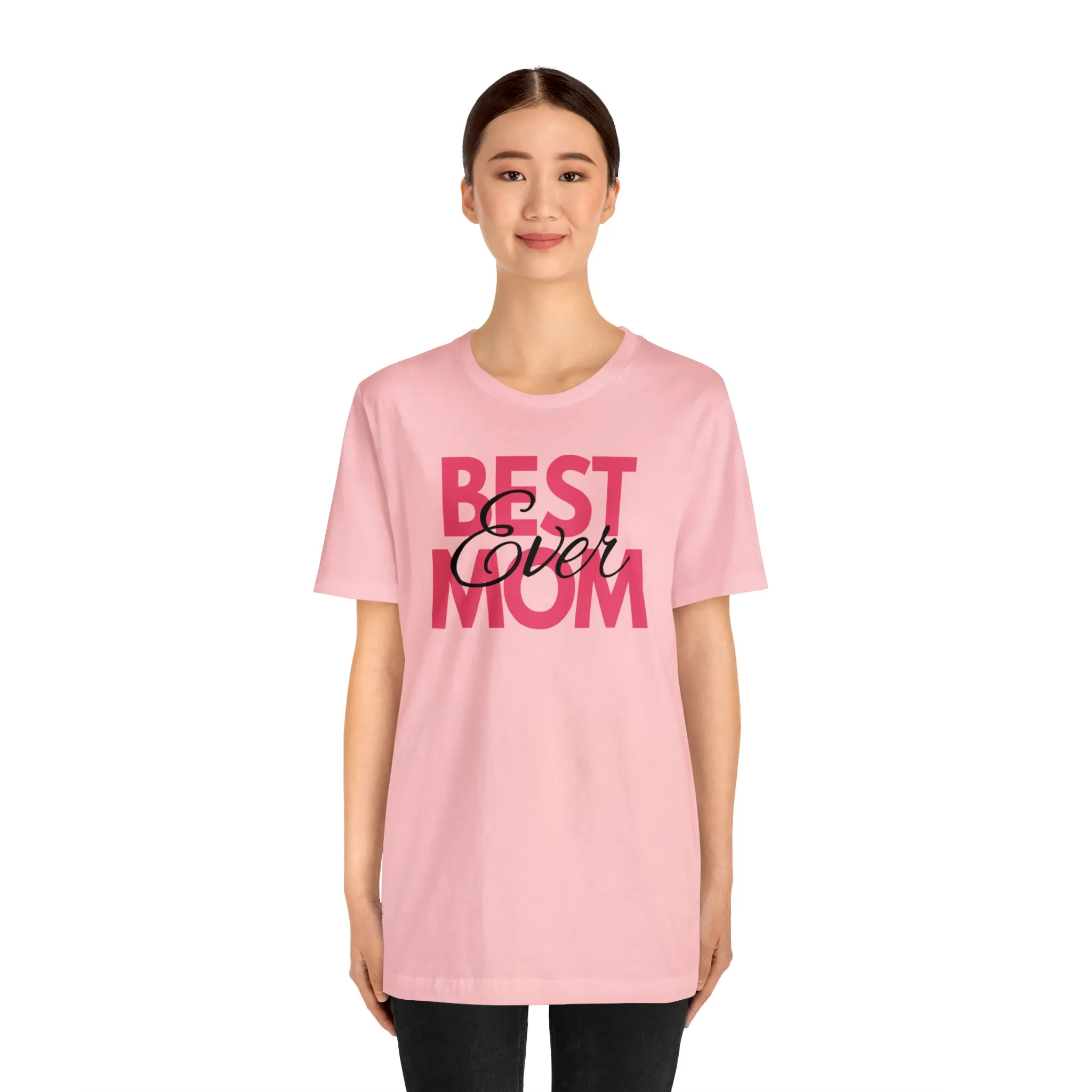 Best Mom Ever T-Shirt | Bestie Mom Tee |  Bella Canvas 3001 Unisex |  Mother Short Sleeve Tshirt