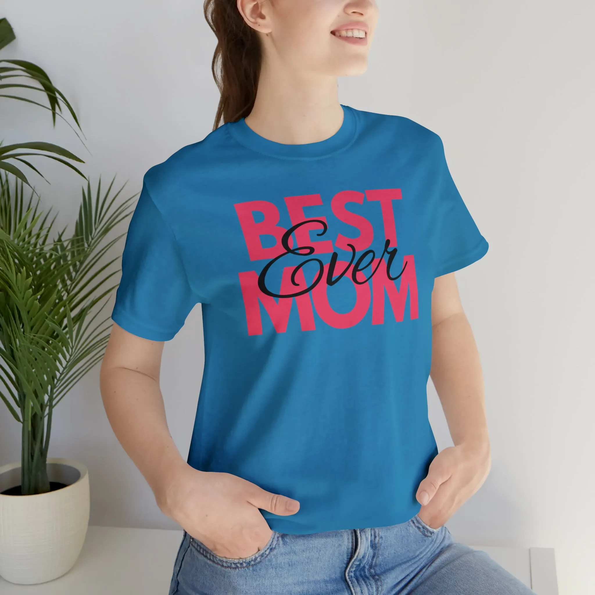 Best Mom Ever T-Shirt | Bestie Mom Tee |  Bella Canvas 3001 Unisex |  Mother Short Sleeve Tshirt