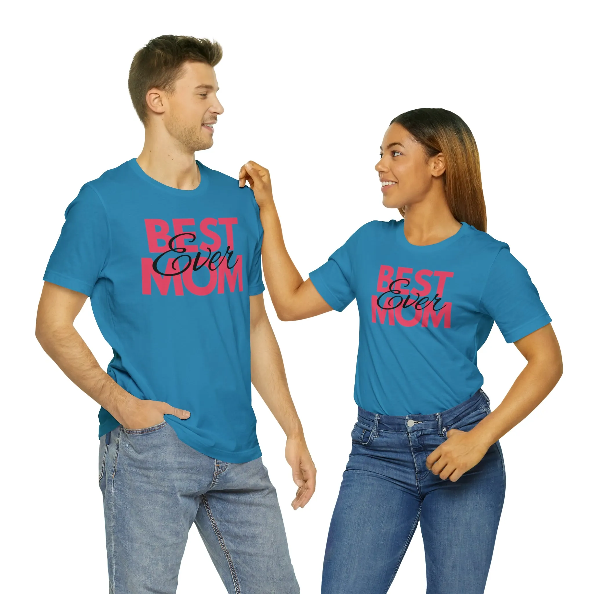 Best Mom Ever T-Shirt | Bestie Mom Tee |  Bella Canvas 3001 Unisex |  Mother Short Sleeve Tshirt