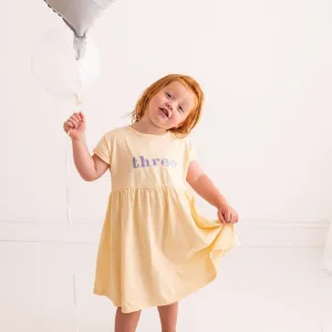 Birthday Embroidered Cotton Dress