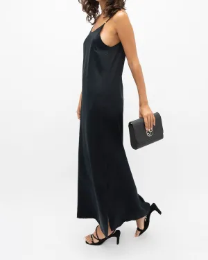 Black Long Slip Dress
