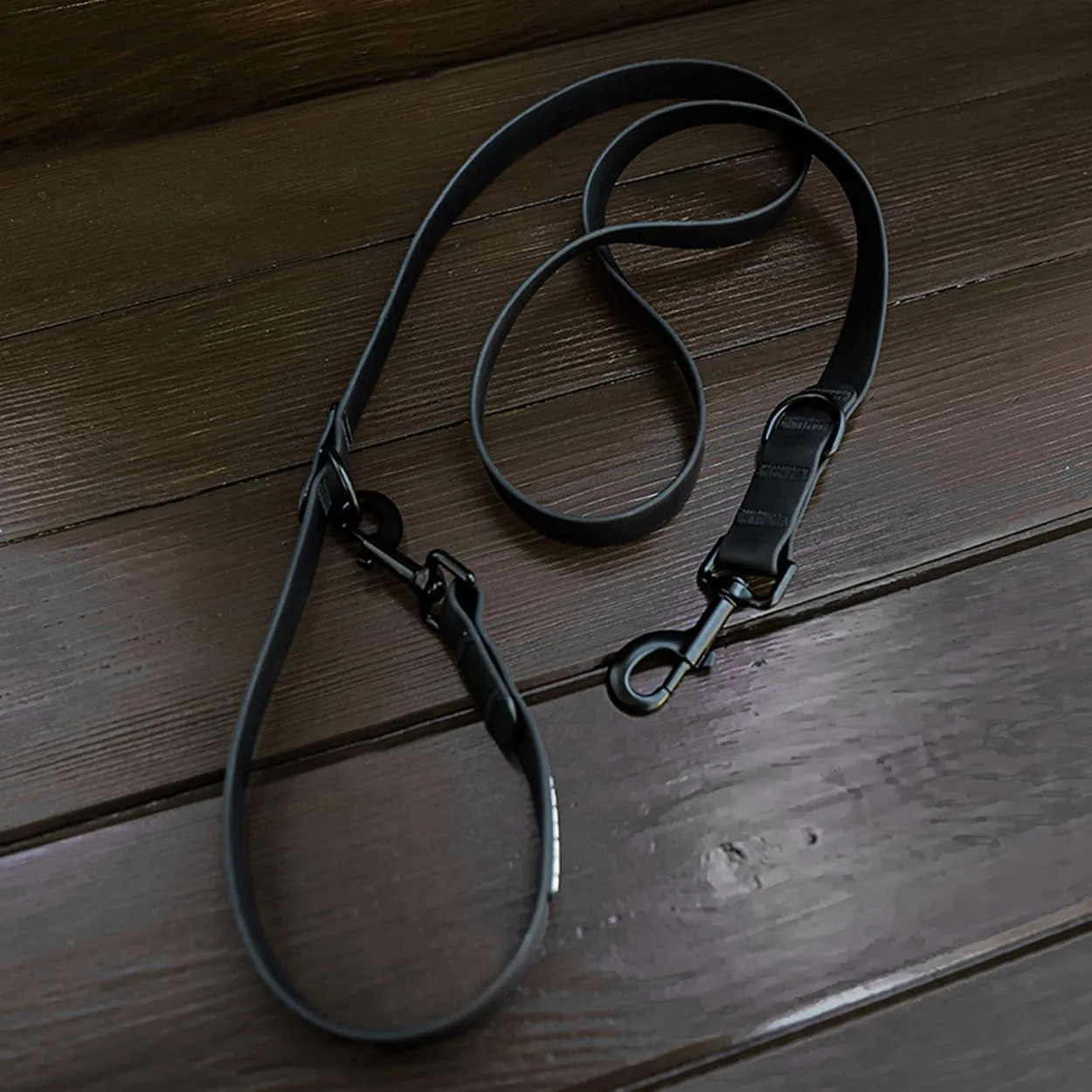Black Waterproof Dog Leash
