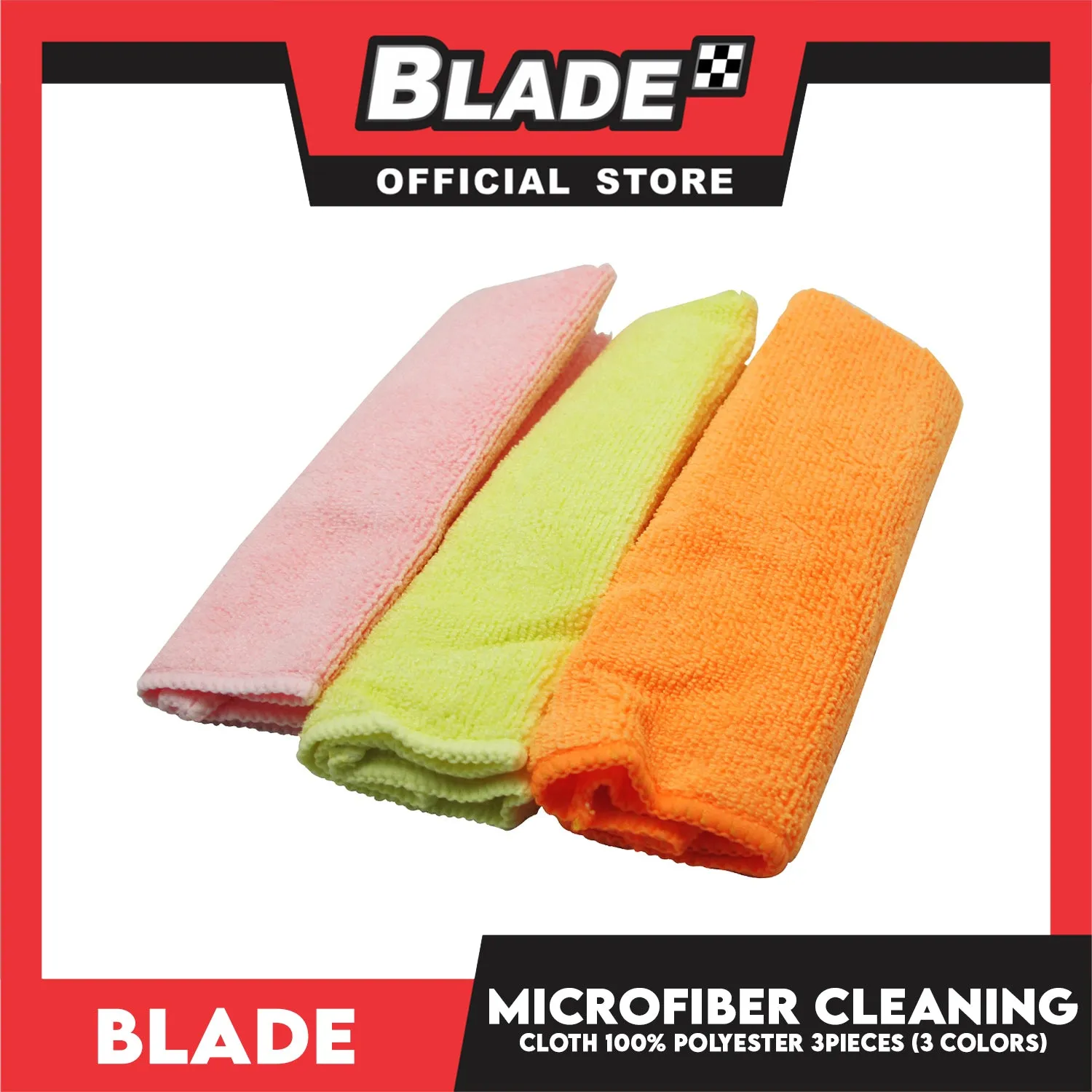 Blade Microfiber Cleaning Cloth 30x30cm (Set of 3)