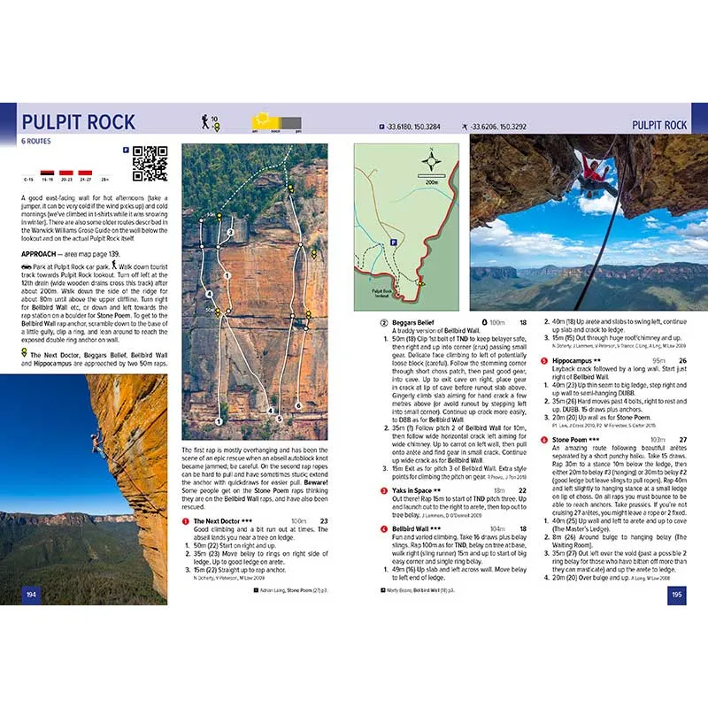 Blue Mountains Climbing Guide - 2019 Edition