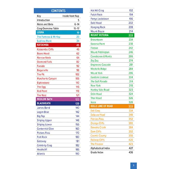 Blue Mountains Climbing Guide - 2019 Edition