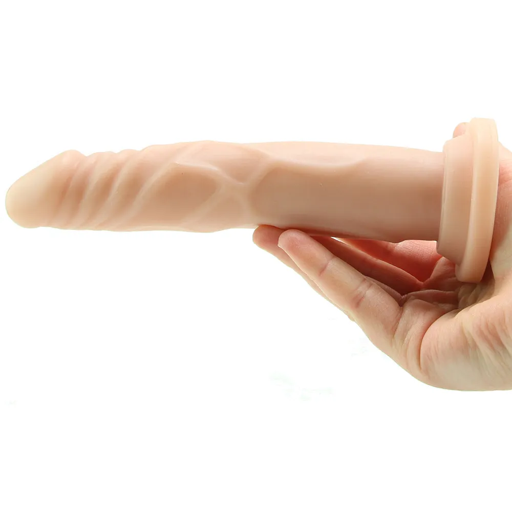 Blush Dr. Skin Basic 7.5 Realistic 7.5 in. Dildo with Suction Cup Beige