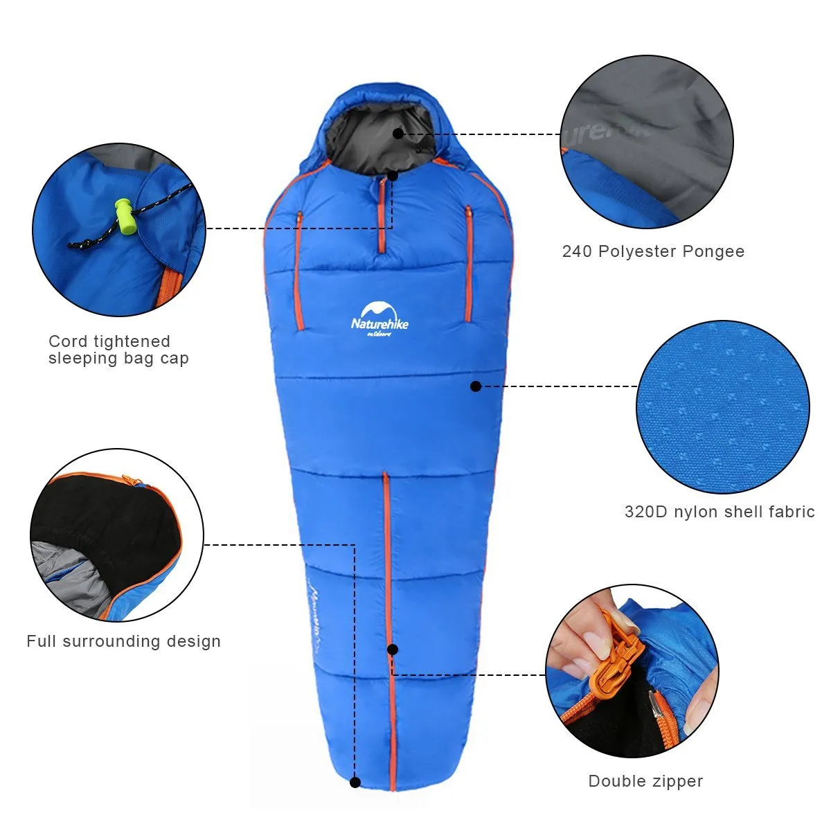 Body Shape Compression Waterproof Sleeping Bag