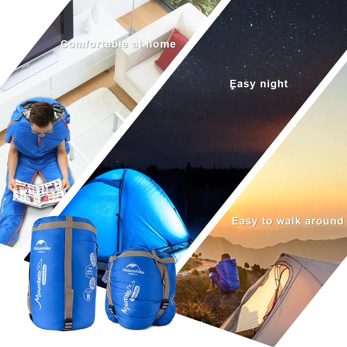 Body Shape Compression Waterproof Sleeping Bag