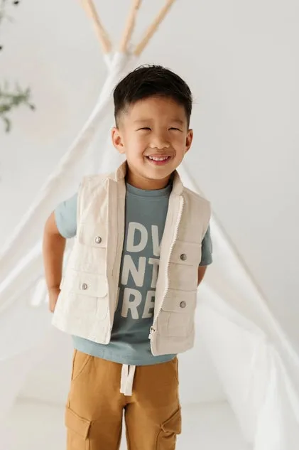 Boy's Short Sleeve Tee in Adventure